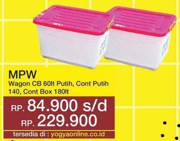 Promo Harga MPW Wagon Container  - Yogya