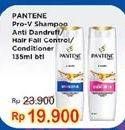 Promo Harga PANTENE Shampo/Conditioner Hair Fall Control, Anti Dandruff 135 ml - Indomaret