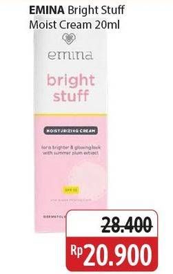 Promo Harga Emina Bright Stuff Moisturizing Cream 20 ml - Alfamidi