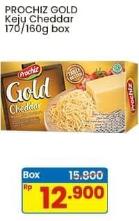 Promo Harga Prochiz Gold Cheddar 160 gr - Indomaret