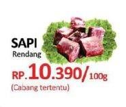 Promo Harga Daging Rendang Sapi per 100 gr - Yogya