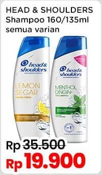 Promo Harga Head & Shoulders Shampoo  - Indomaret