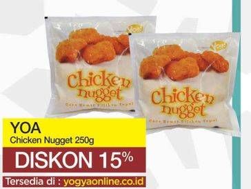 Promo Harga YOA Chicken Nugget 250 gr - Yogya