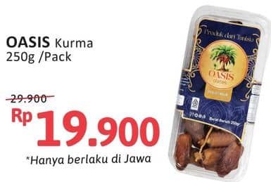 Promo Harga Oasis Dates 250 gr - Alfamidi