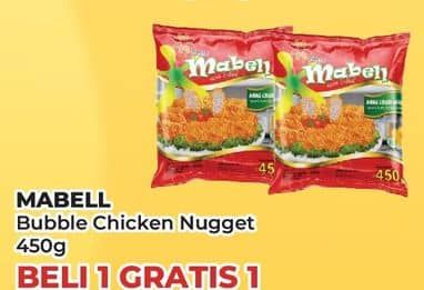 Promo Harga Mabell Nugget Bubble 450 gr - Yogya