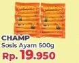 Promo Harga CHAMP Sosis Ayam 500 gr - Yogya