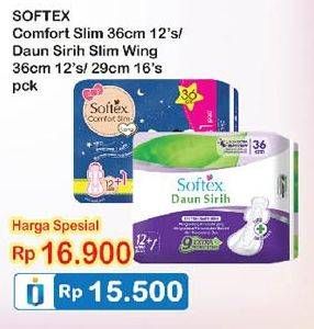 Promo Harga SOFTEX Daun Sirih / Comfort Slim  - Indomaret