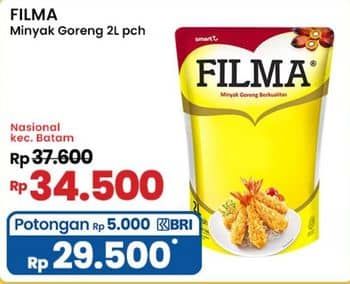 Promo Harga Filma Minyak Goreng 2000 ml - Indomaret