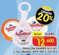 Promo Harga Swallow Naphthalene/Swallow Air Freshener   - Superindo