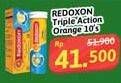 Promo Harga Redoxon Triple Action Jeruk 10 pcs - Alfamidi