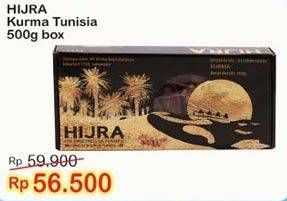 Promo Harga HIJRA Kurma Tunisia 500 gr - Indomaret