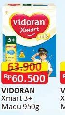 Promo Harga VIDORAN Xmart 3+ Madu 950 gr - Alfamart