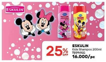 Promo Harga ESKULIN Kids Shampoo 200 ml - Guardian