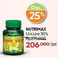 Promo Harga Nutrimax Uricare 30 pcs - Guardian