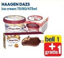 Promo Harga Haagen Dazs Ice Cream 100 ml - Hypermart