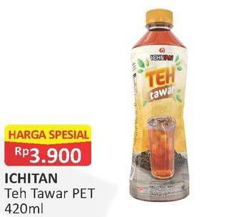Promo Harga ICHITAN Teh Teh Tawar 420 ml - Alfamart