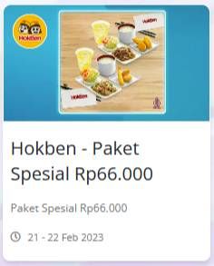 Promo Harga Hokben Simple Set Chicken Teriyaki 1  - HokBen