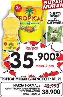 TROPICAL Minyak Goreng pch/ botol 2 L