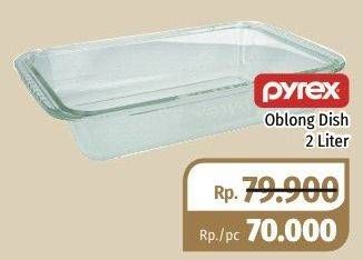 Promo Harga PYREX Oblong Dish 2000 ml - Lotte Grosir