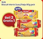 Promo Harga SUN Marie Biscuit Keju 80 gr - Indomaret