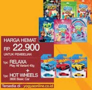Promo Harga RELAXA Candy Play All Variants 40 gr - Yogya