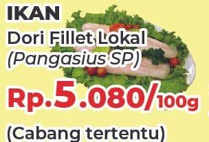 Promo Harga Fillet Ikan Dori Lokal per 100 gr - Yogya