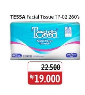 Promo Harga Tessa Facial Tissue 260 sheet - Alfamidi