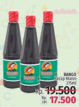 Promo Harga BANGO Kecap Manis 275 ml - LotteMart