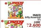 Promo Harga INACO Mini Jelly Assorted 5 pcs - Alfamidi