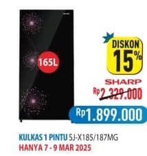 Promo Harga Sharp SJ-X185/187MG  - Hypermart