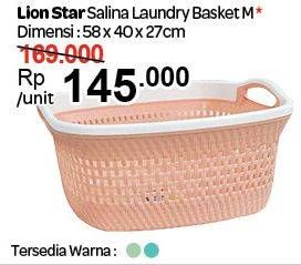 Promo Harga LION STAR Keranjang Pakaian Salina  - Carrefour