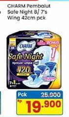 Promo Harga Charm Safe Night Gathers 42cm 7 pcs - Indomaret