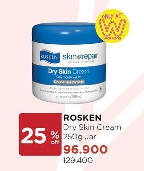 Promo Harga ROSKEN Dry Skin Repair Cream 250 gr - Watsons