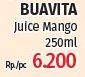 Promo Harga BUAVITA Fresh Juice Mango 250 ml - Lotte Grosir