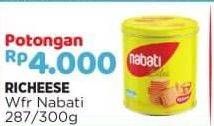 Promo Harga NABATI Bites Richeese 287 gr - Alfamart