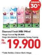 Promo Harga DIAMOND Fresh Milk 946 ml - Carrefour