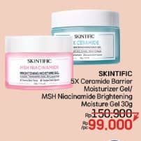Promo Harga Skintific 5x Ceramide Barrier Moisture Gel/Skintific MSH Niacinamide Brightening Moisture Gel   - LotteMart