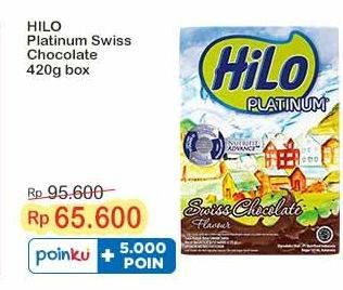 Promo Harga Hilo Platinum Swiss Chocolate 420 gr - Indomaret