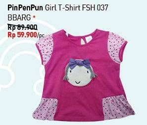 Promo Harga PINPENPUN Girl TShirt FSH 037 BBARG  - Carrefour