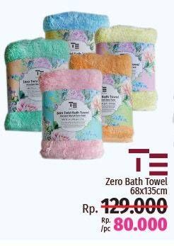 Promo Harga T E Zero Twist Bath Towel  - LotteMart