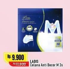 Promo Harga Makuku Ladis Celana Anti Bocor M3 3 pcs - Alfamart