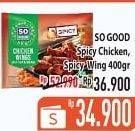 Promo Harga Spicy Chicken / Spicy Wing 400gr  - Hypermart