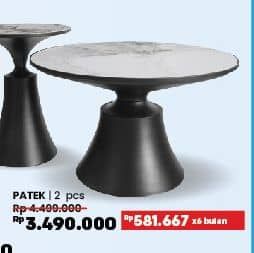 Promo Harga Courts Patek Coffee Table Sintered Stone  - COURTS