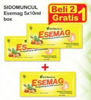 Promo Harga SIDO MUNCUL Esemag per 5 sachet 10 ml - Indomaret