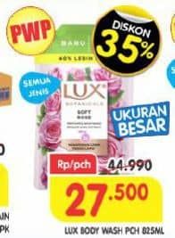 Promo Harga LUX Botanicals Body Wash All Variants 825 ml - Superindo