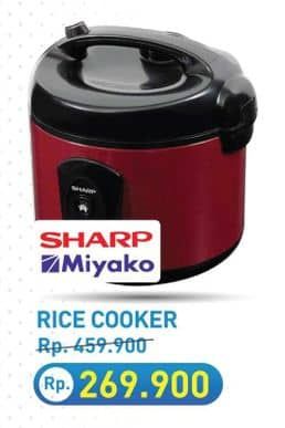 Promo Harga MIyako/Sharp Rice Cooker  - Hypermart