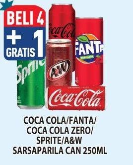 Coca Cola/Fanta/Sprite/A&W