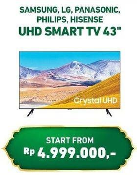 Promo Harga UHD Smart TV 43"  - Electronic City