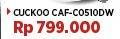 Promo Harga Cuckoo CAF-C0510DW Air Fryer  - COURTS