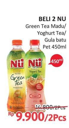 Promo Harga NU Yoghurt Tea/Green Tea  - Alfamidi